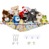 ASBE Jumbo Toy Hammock for Stuffed Animals -Stuffed Animal Net or Hammock, Hanging Ball Net, Doll Net to Hang on Bedroom Wall - Teddy Bear Hanging Net