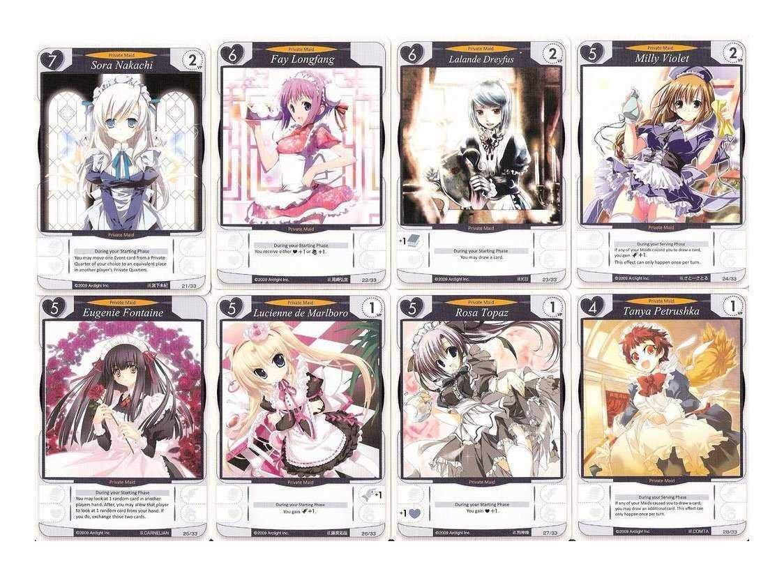 Japanime Games Tanto Cuore | Deck-Building Card Game | Anime-Inspired Game by Japanime Games and Arclight | Featuring Maids and Butlers, 2-4 Players |