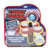 Tower Pong - Portable Game: 4 Players, Adult, Includes Game Piece, 4 Mini Cups, 4 Ping Pong Balls, Carrying Bag