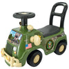 Kiddieland Lights & Sounds Military Activity Truck Ride-On Toddler Vehicle
