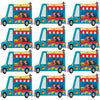 Fun Express Food Truck VBS Picture Frame Magnet Craft Kit - VBS Vacation Bible School Supplies/Decor - Makes 12