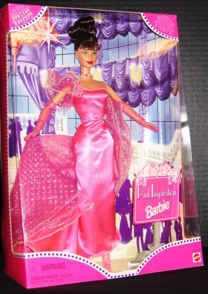 Barbie BRUNETTE Pink Inspiration Special Edition 1998 #21721