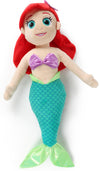 Jay Franco Kids Plush Pillow Buddy - 21 Inches Ultra-Soft Stuffed Plushie & Cozy Pillow, Official Licensed Product, Multi - Princess Ariel