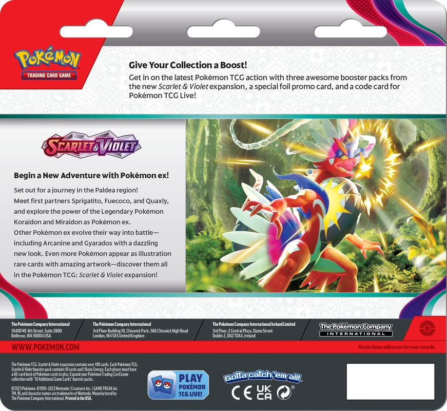 Pokemon TCG: Scarlet & Violet 3Pk - Arcanine