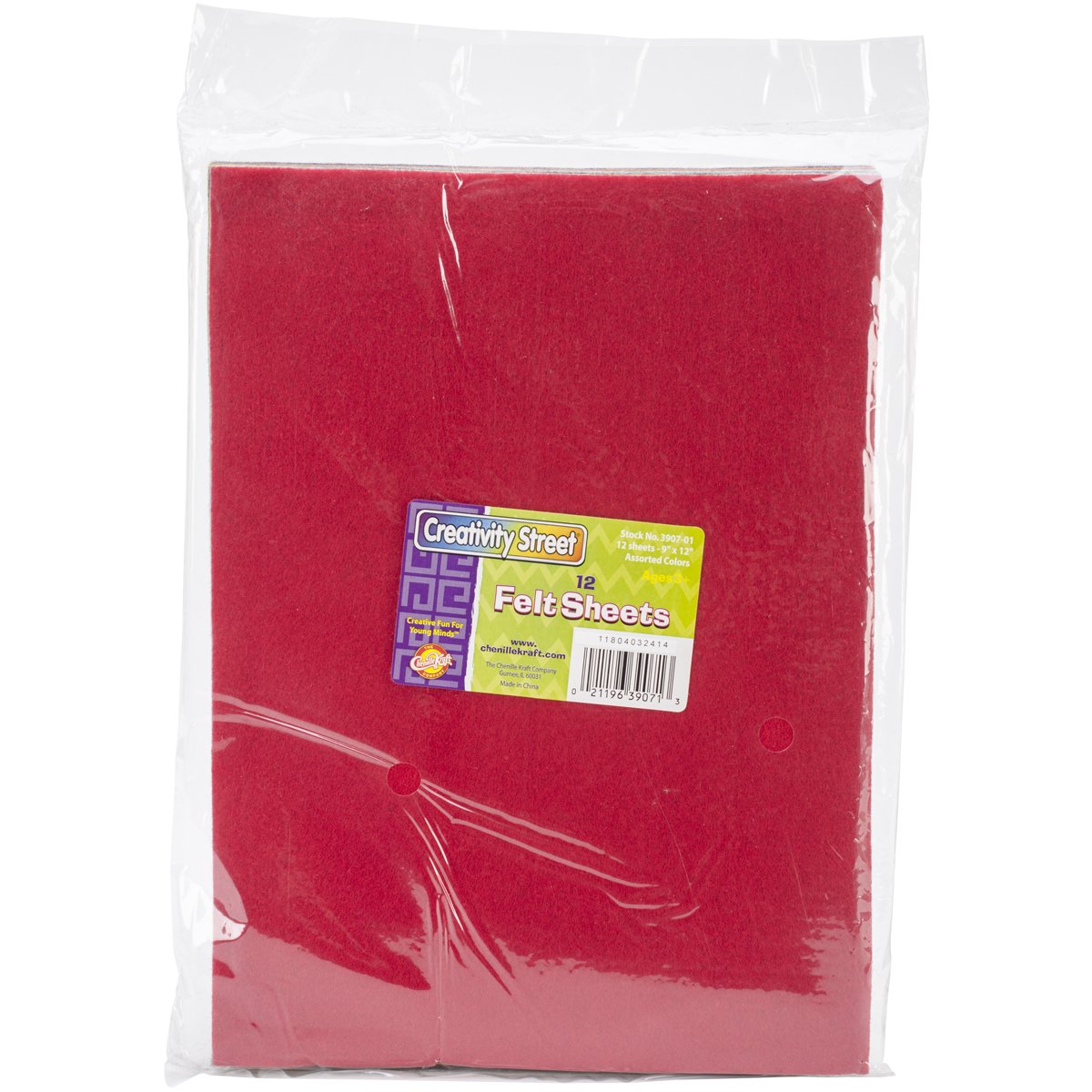 PAC390701 - Creativity Street Felt Sheets Assortment