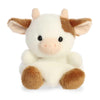 Aurora® Adorable Palm Pals™ Caroline Brown Cow Stuffed Animal - Fun Collectible Plush for Kids and Adult Collectors - Perfect for Decorating Rooms