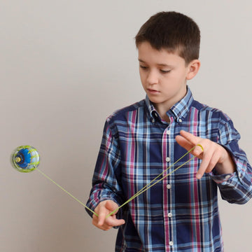 Big Time Toys Yoyo Ball Automatic Return Yoyo, Party Pack of 5, Assorted Colors and Patterns, Never Needs rewinding, New Twist on Old Fun, Enhances