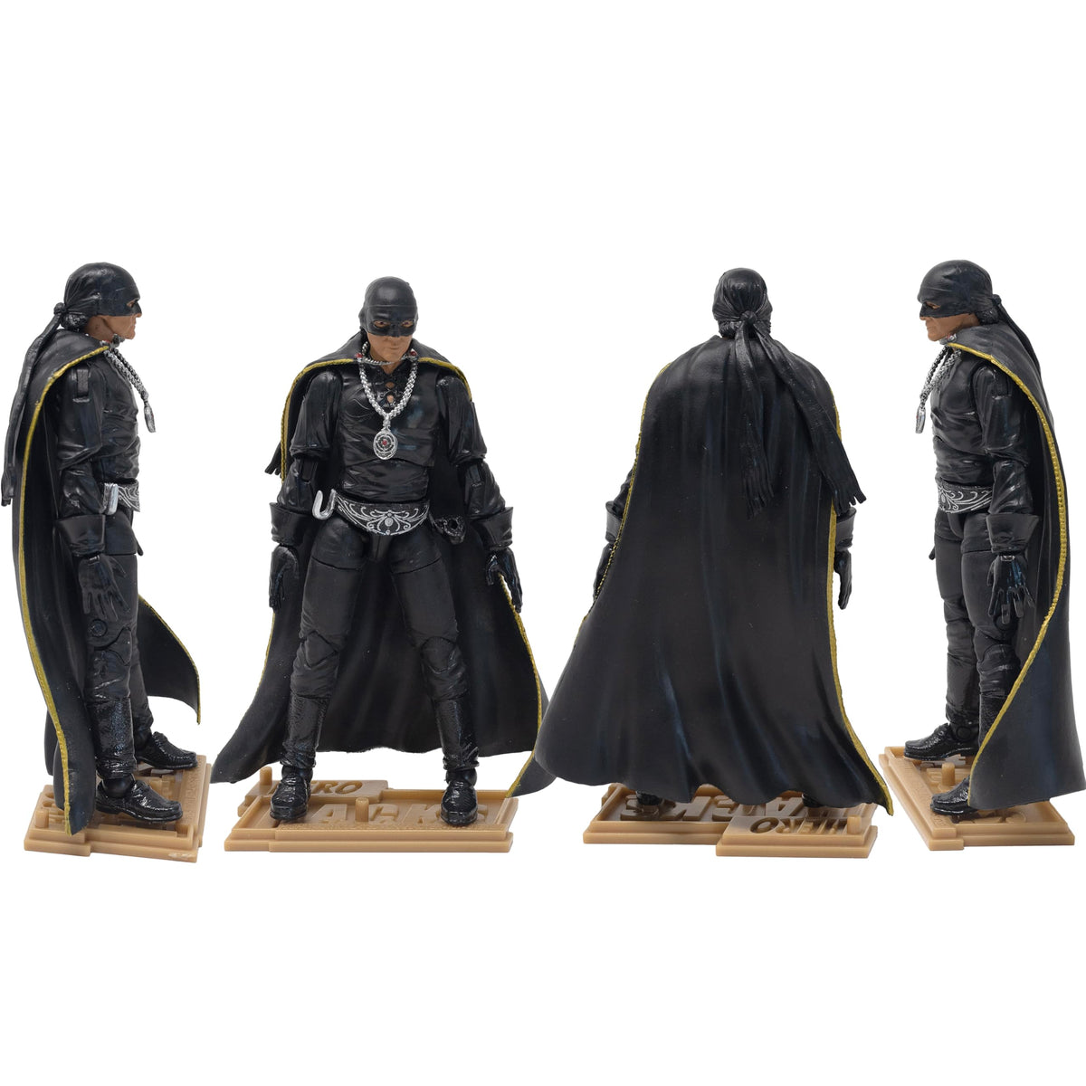 Boss Fight Studio Hero H.A.C.K.S. Alejandro Murrieta, Zorro’s Protégé Action Figure - Highly Articulated Collectible Figurine with Accessories