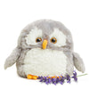 warmies Microwavable & Weighted Stuffed Animals, Owl - Heated Stuffed Animal Plushie for Warmth & Comfort - Cute Soft Plush Toys for Adults & Children