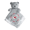 Baby Fanatic NFL Baby Security Blanket Bear Snuggle Toy for Newborn Boy Girl Unisex Stuffed Animal Officially Licensed- -Kansas City Chiefs