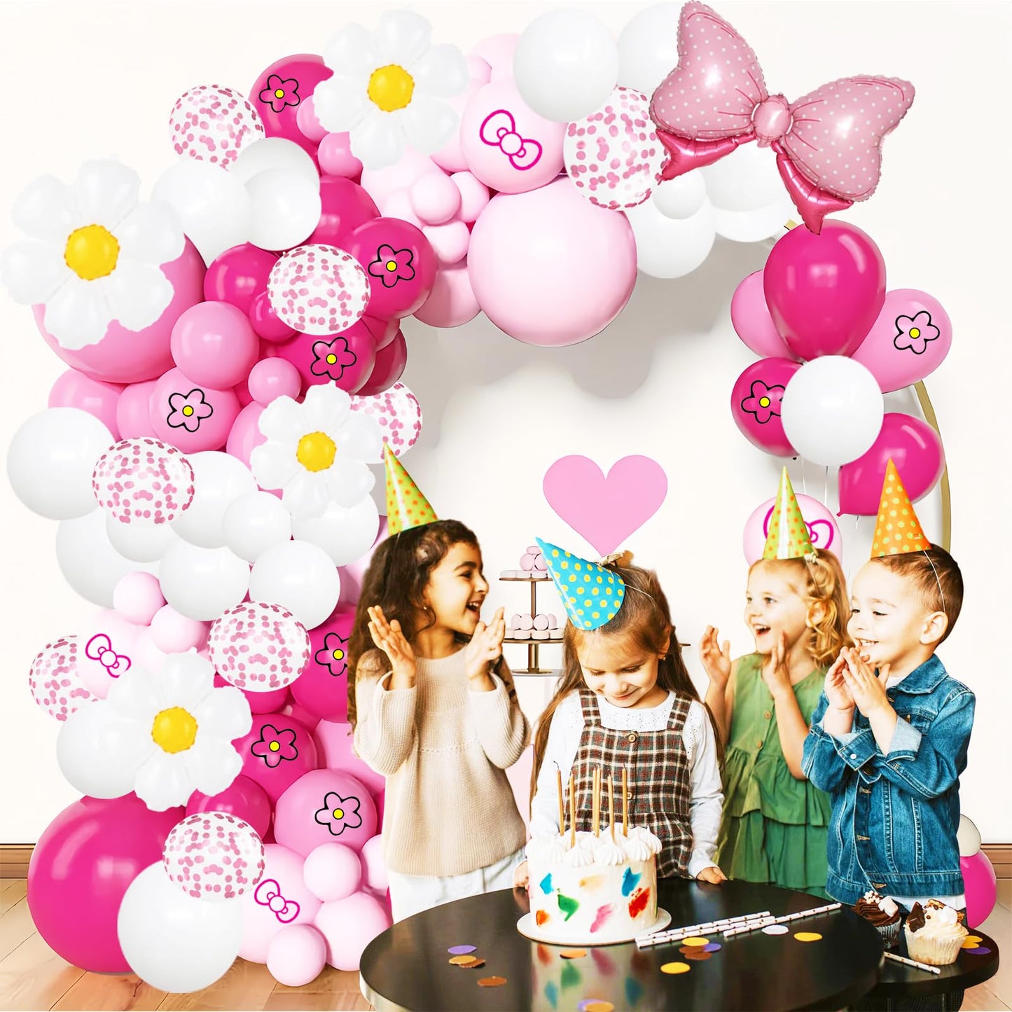 126 Pink Balloon Garland Kit Birthday Party Decorations Supplies