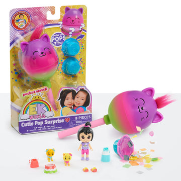 EK World Cutie Pop Surprise, Includes 7 Surprises, Articulated Figure's are 2.87-inches Tall, Kids Toys for Ages 3 Up by Just Play