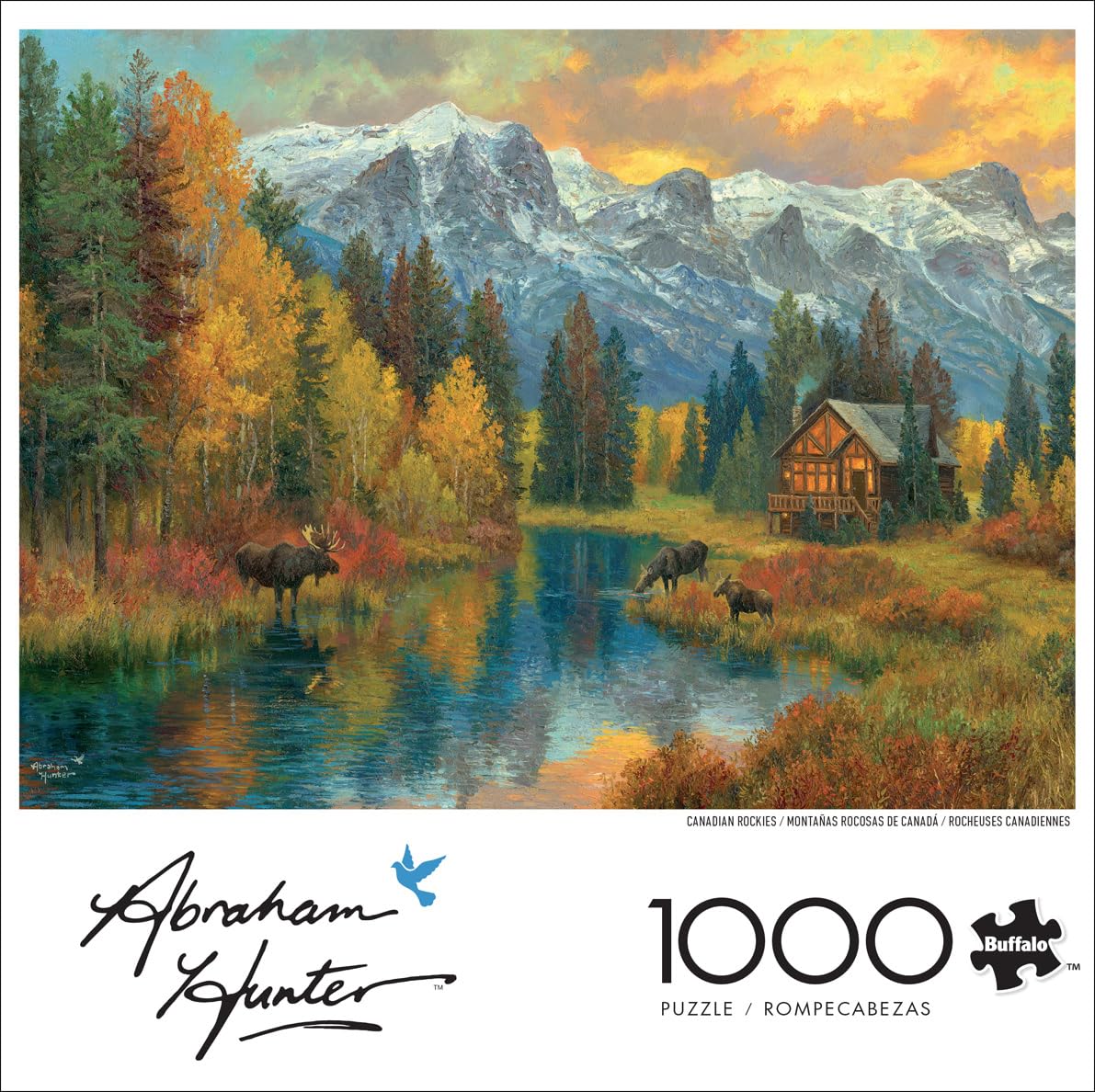 Buffalo Games - Canadian Rockies - 1000 Piece Jigsaw Puzzle for Adults