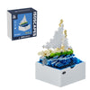 PLUS PLUS Isoscapes, Maritime Sailboat - Mini Hashtag Blocks, 3D Puzzle Stem Toys, Architecture & Engineer Gifts for Kids & Adults