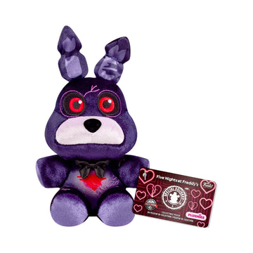 Funko Plush: Five Nights at Freddy's (FNAF) - Blkheart Bonnie The Rabbit - (CL 7") - Collectable Soft Toy - Birthday Gift Idea - Official Merchandise