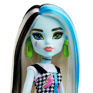 Monster High Frankie Doll Features 10+ Flexible Joints for Girls Ages 4 and Up
