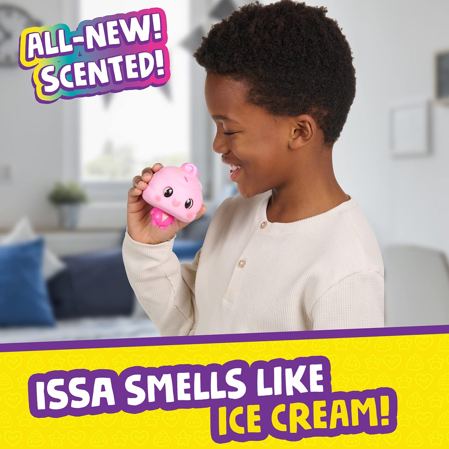 My Squishy Little Ice Cream - Interactive Doll Collectible with Accessories - ISSA
