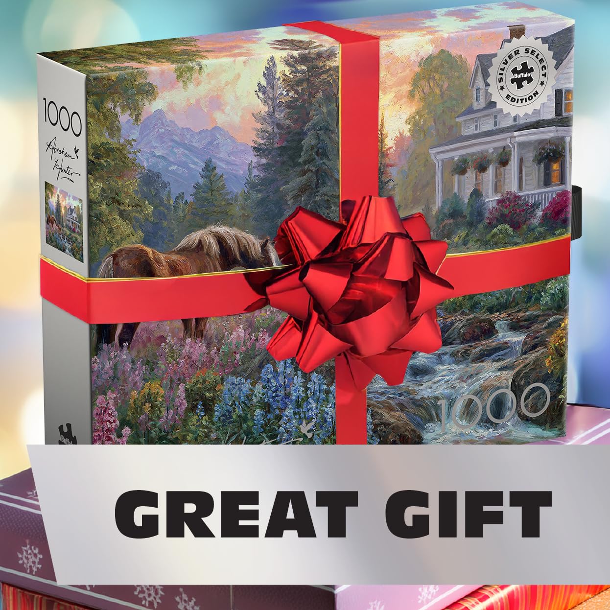Buffalo Games - Floral Pasture - 1000 Piece Jigsaw Puzzle for Adults