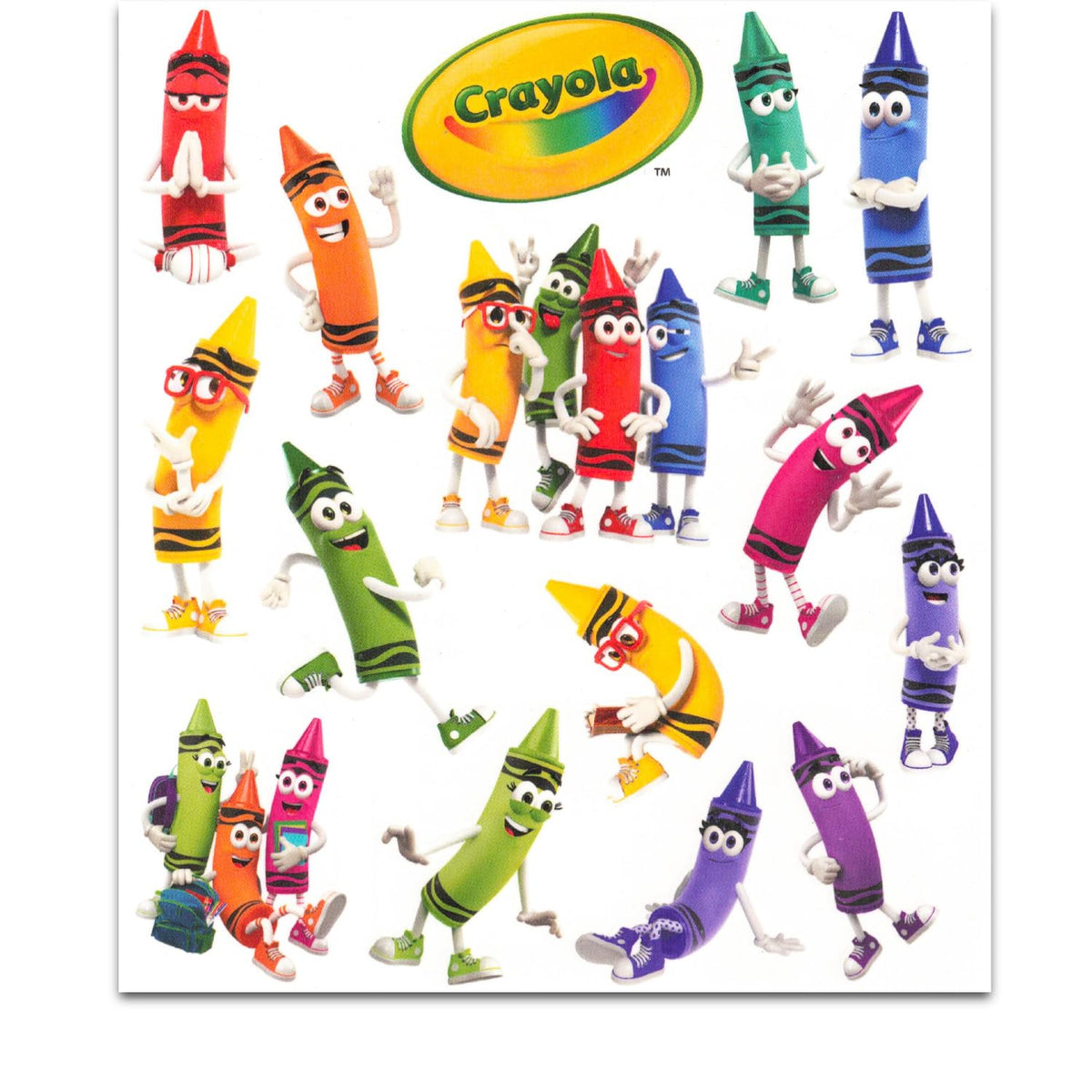 Crayola Party Favors for Boys & Girls Bundle, 12 Sheet Pack