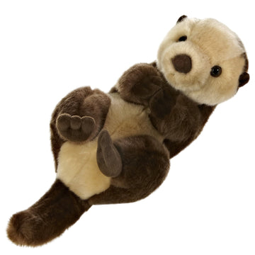Aurora® Realistic Miyoni® Sea Otter Stuffed Animal - Lifelike Details Make a Cherished Companion - Perfect for Decorating Bedrooms or Classrooms