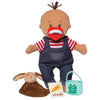 Manhattan Toy Wee Baby Stella Tiny Farmer 12" Soft Baby Doll Set