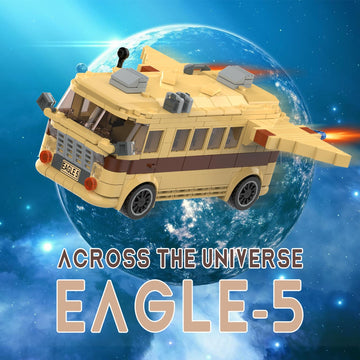 Nubee Eagle-5 Spaceballs Building Set, Spaceballs Movie Merchandise Mode Building Kit, Creative Collectible Chritmas Birthday Gift for Boys Girls Age