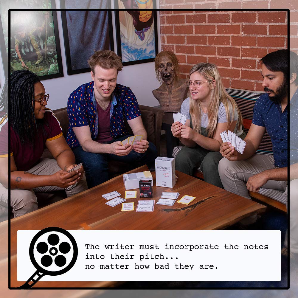 Skybound Pitchstorm Creature Feature : Expansion for the Card Game of Pitching Horrible Movie Ideas to the Worst Executives | for Teens and Adults