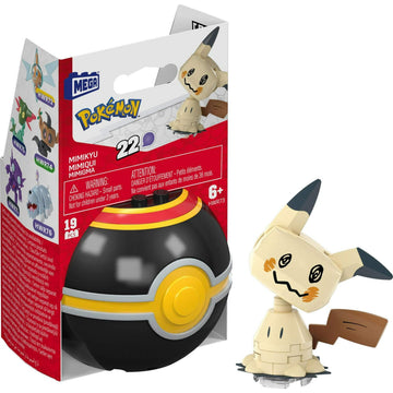 Mega Bloks Pokemon Evergreen Poke Ball Mimikyu HWR73 Series 22