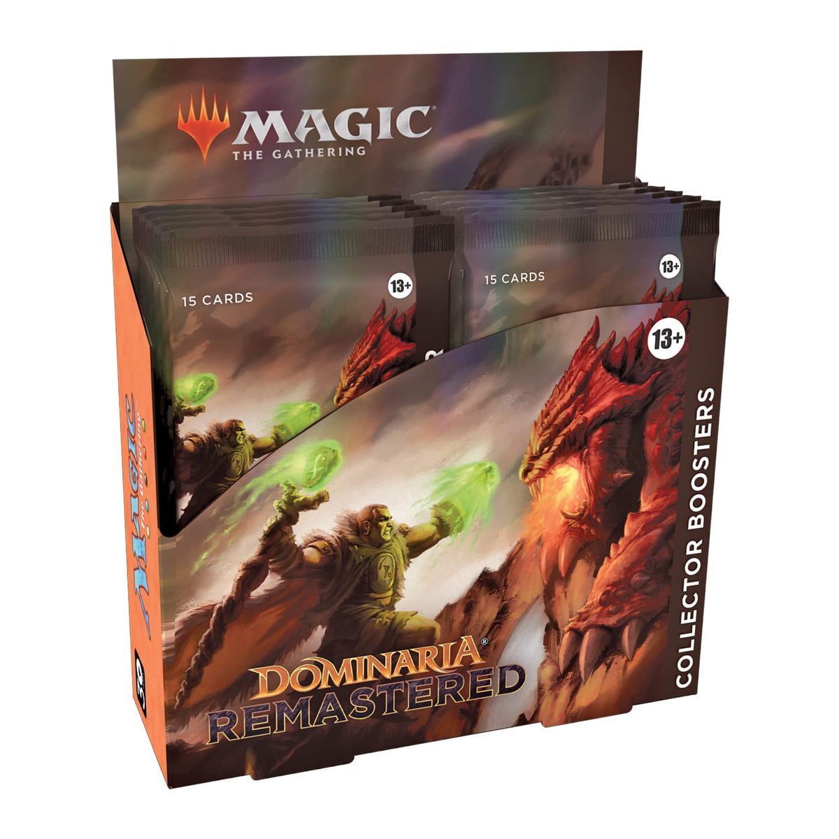 Magic The Gathering Dominaria Remastered Collector Booster Box |12 Count (Pack of 1)