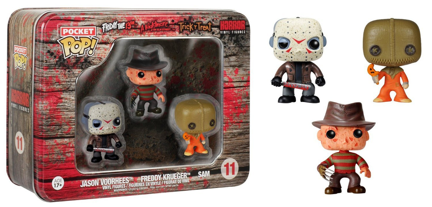 FunKo Pocket POP: Horror - Freddy, Jason, Sam Toy Figure