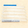 HBLEDOT Mahjong Racks with Pushers, Convenient Rotating One-Piece Mahjong Pushers and Racks,4-Piece Set American Mahjong Accessories,Transparent