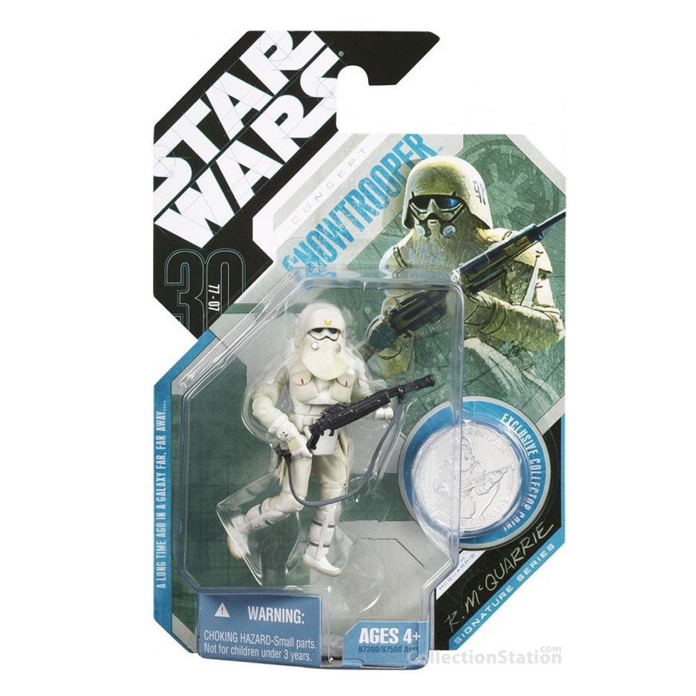Star Wars Basic Figure McQuarrie Series #6 Snowtrooper