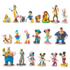 Disney Store Official Mickey Mouse & Friends Mega Figure Set - 20 Fully Sculpted Figurines - Includes Mickey, Minnie, Donald, Goofy, Pluto, & More
