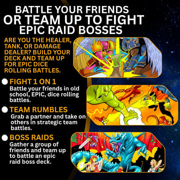 Ward TCG: Booster Pack Undead Invasion (Gen 2)- Remastered - Intense Dice Battles - Retro Art - Legendary Card Collecting (Booster Pack Includes 12