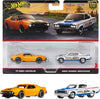 Hot Wheels Premium 2 Pack - '71 AMC Javelin/AMC Level Machine Vehicle Toy Minicar 3 Years Old and Multi JBL06