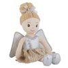 Stephan Baby Plush Angel Doll, Silver Wings