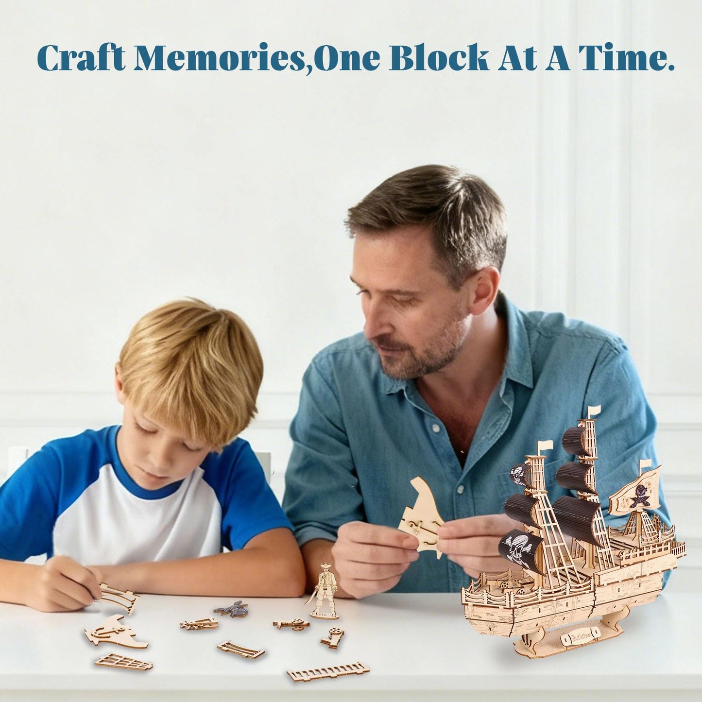 3D Wooden Puzzles for Adults,Wooden Toy for Kids and Adults,Model Building Kit,Educational Brain Teaser,Best Educational Christmas Birthday Day Gift