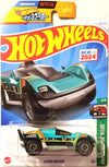 Hot Wheels Later Crater Die-Cast Car, Green, New for 2024, HW Reverse Rake 5/5, 166/250