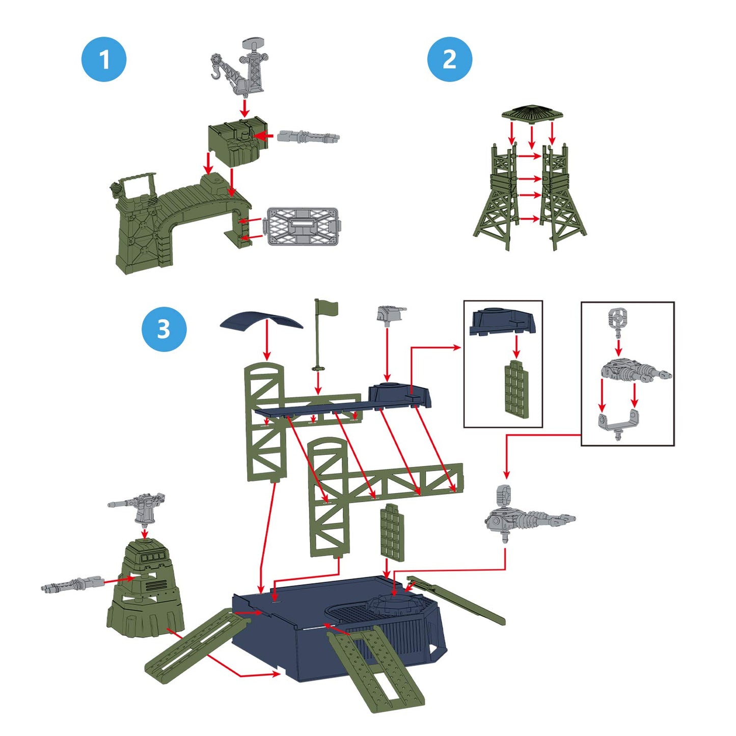 47 Pieces Military Base Set, Army Men Playset with Vehicles Accessories,Soldier Army Men and Play Map,Mini Army Toy Tank,Warplane,Helicopter Playset