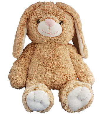 Make Your Own Stuffed Animal 16" "Flopsy The Bunny - No Sew - Kit with Cute Backpack!