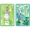 Caspari Large Type Bridge Playing Cards, Jardin de Luxembourg - Set of 2 Decks (PC149J)