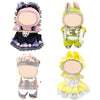 4 Pack-17cm Doll Clothes Set(NO Doll and Shoes) ,Premium Outfit for 15cm/17cm Dolls Accessories Suit,Stylish Adorable Clothes Accessories,Cute Clothes