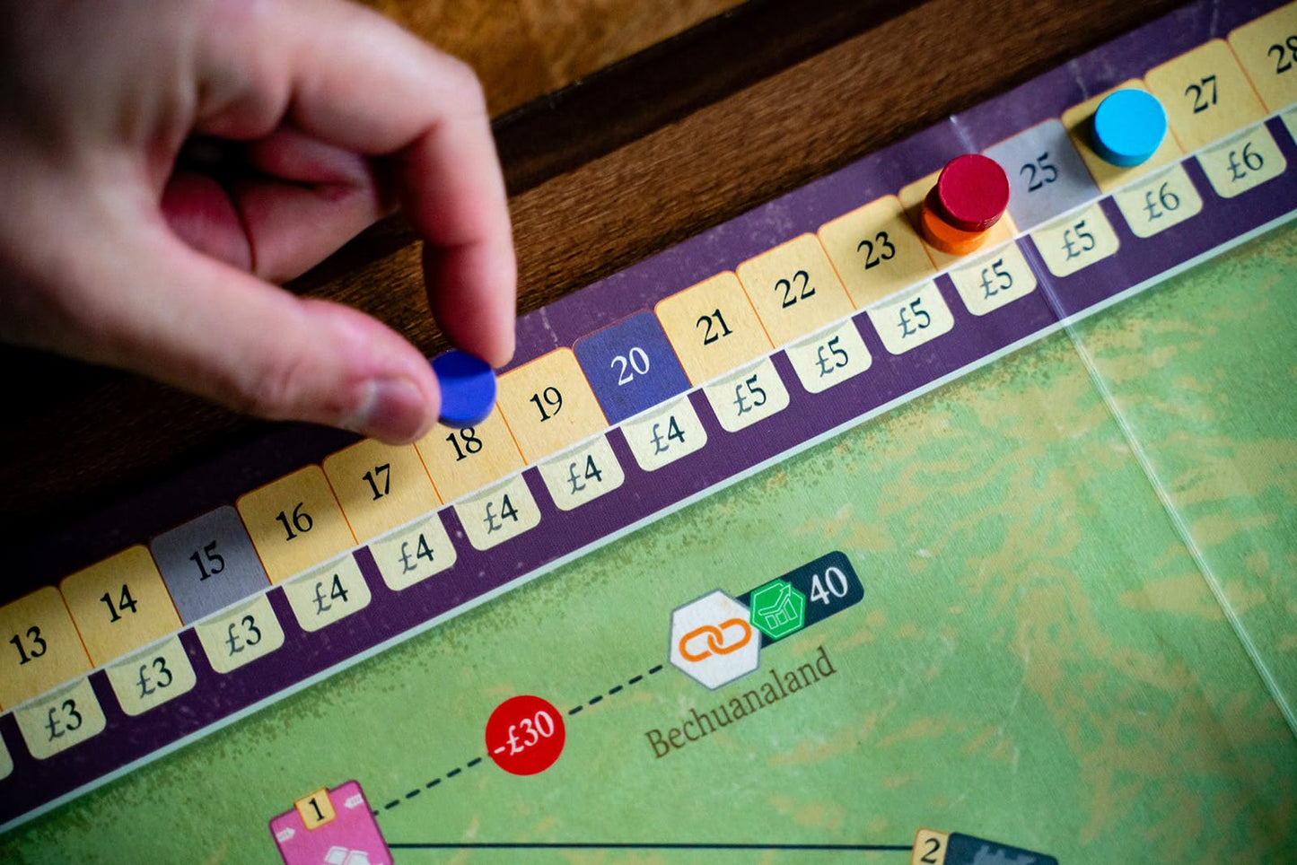 Capstone Games Age of Rail: South Africa Strategy Board Game | Railroad Strategy Board Game with Economic and Resource Management | 60 Minute Play
