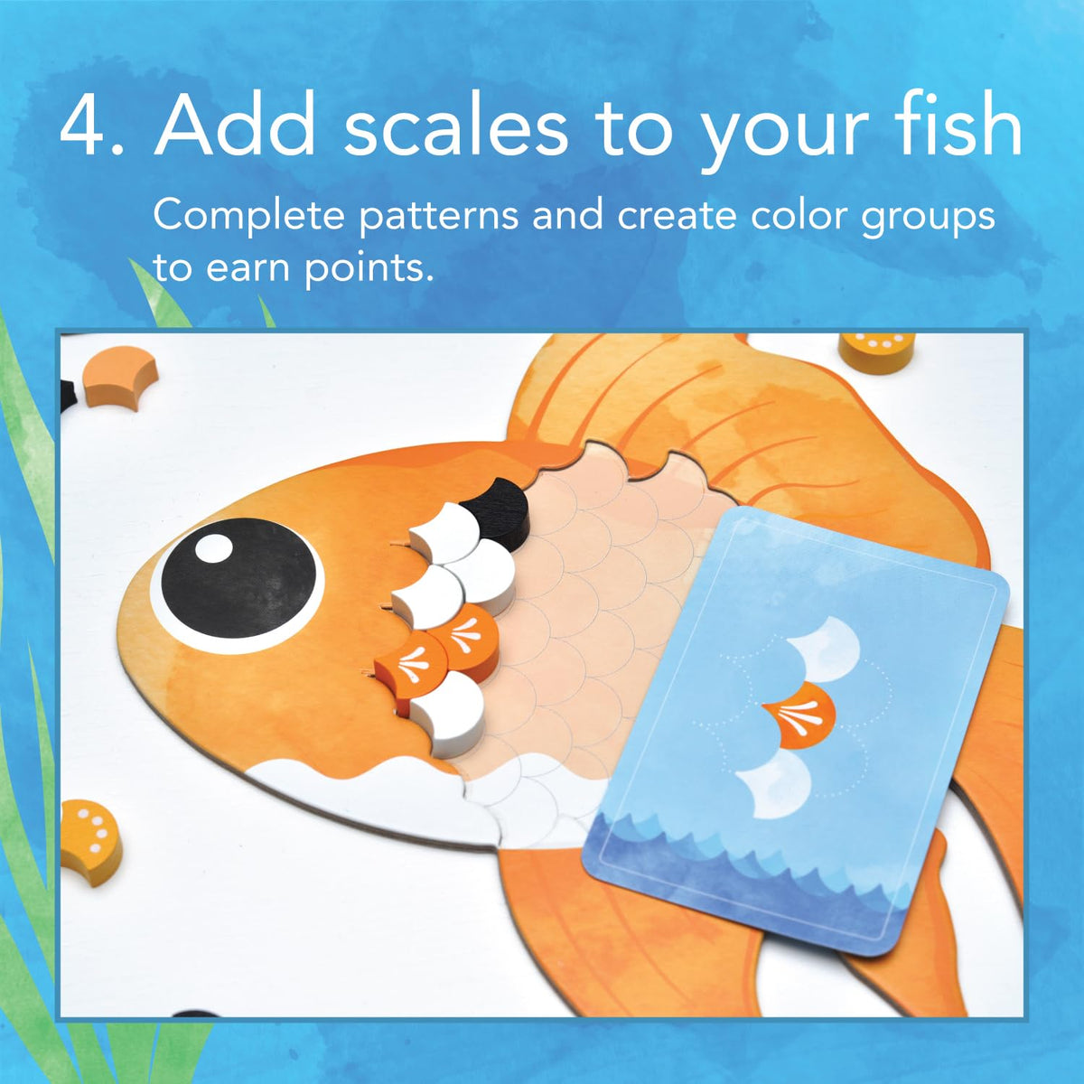 Last Night Games The Finest Fish | Mensa Recommended Strategic Board Game | Tile Placement Game for Families