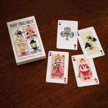 Mary Engelbreit Charmed Kingdom Playing Cards, Set of 2, Standard 52 Deck of Cards, Poker Size, Full-Color Illustrated Cards & Whimsical Back Art