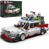 Mould King 10021 Ghost Car ECTO-1 Building Blocks Kit for Adults, Creative Christmas Birthday Gift for Ghost Bus Movie Fans, Highly Detailed Replica
