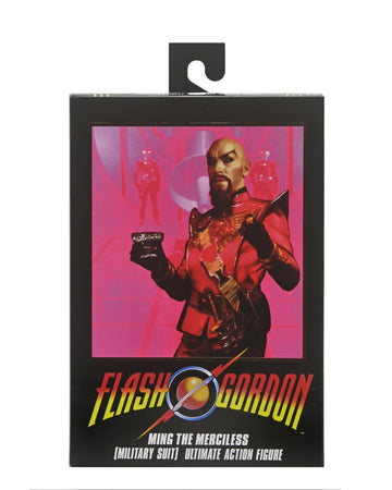 NECA - King Features Flash Gordon - Ming Red Military 7In Ultimate Action Figure