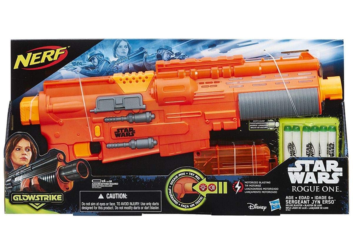 STAR WARS Rogue One Nerf Sergeant Jyn Erso Deluxe Blaster