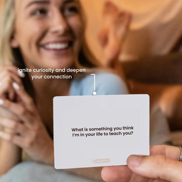 Couples Connection Cards - 50 Date Night Conversation Starters | Couples Card Game | Therapy or Marriage Counseling Acitivity | Wedding or