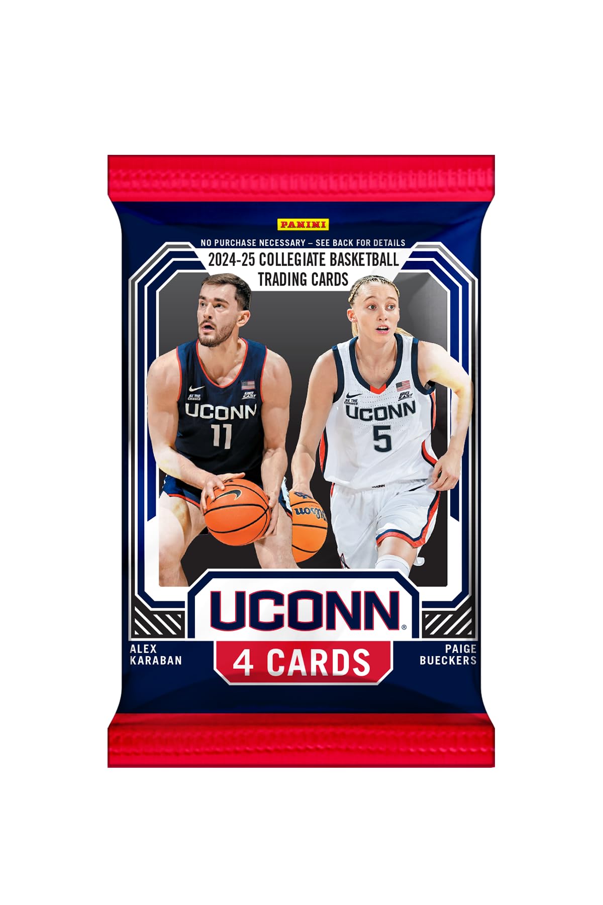 2024 Panini UConn Huskies Basketball Blaster Box - Official NCAA Trading Cards - Blaster-Exclusive Parallels, Inserts & Rookies - Sealed Panini Retail